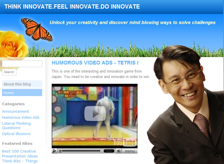 Think Innovate.Feel Innovate.Do Innovate